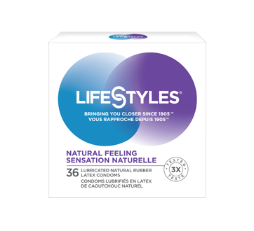 Image 1 du produit LifeStyles - Natural Feeling condoms, 36 unités