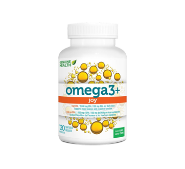 Image du produit Genuine Health - Omega3+, 120 unités