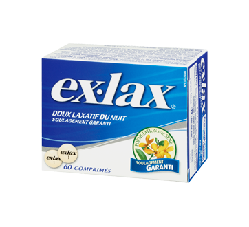 Image 1 du produit Ex-Lax - Laxatif de nuit doux, 60 unités