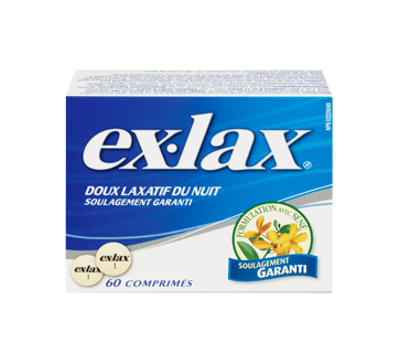 Image 2 du produit Ex-Lax - Laxatif de nuit doux, 60 unités