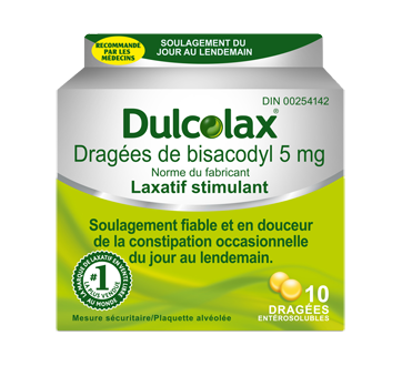 Laxatif Stimulant 10 Unites Dulcolax Comprime Jean Coutu