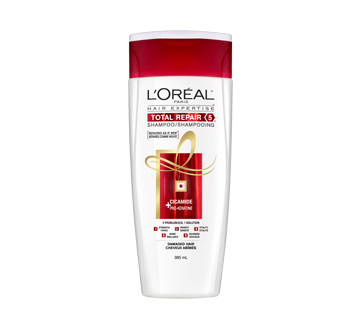 Image du produit L'Oréal Paris - Hair Expertise Total Repair 5 shampooing, 385 ml, Cheveux abîmés