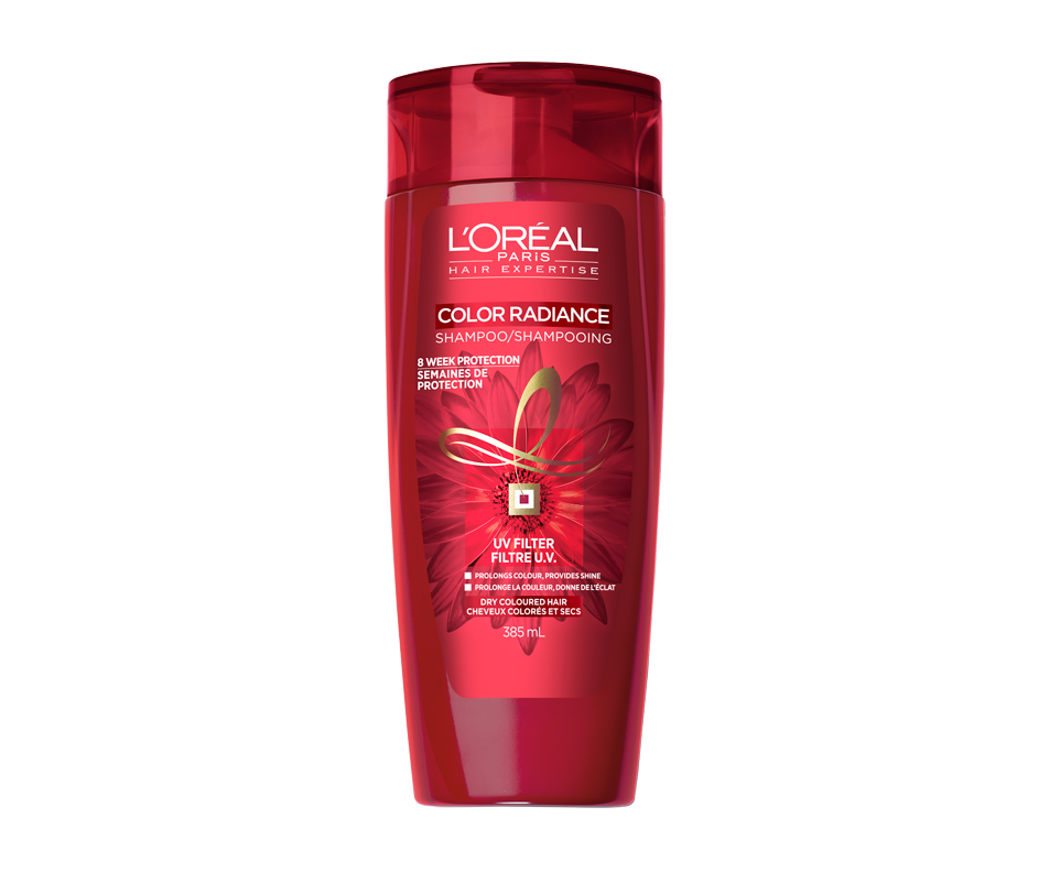 Hair Expertise Color Radiance Shampooing, cheveux colorés et secs, 385 ml L