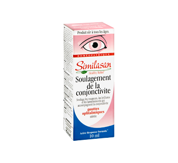 Soulagement De La Conjonctivite Gouttes Ophtalmiques 10 Ml Similasan Goutte Pour Les Yeux Jean Coutu