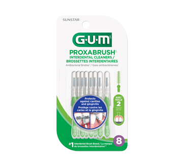 Brossettes Proxabrush Go-Betweens coniques, étroites, 8 unités