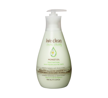 Exotic Vitality Monoi Oil hydratant savon liquide pour les mains, 500 ml