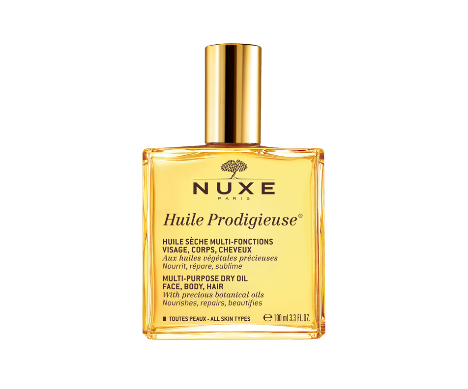 Huile Prodigieuse huile sèche multifonctions visage, corps, cheveux, 100 ml Nuxe Hydratant