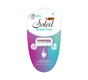 Soleil Sensitive rasoirs, 3 unités