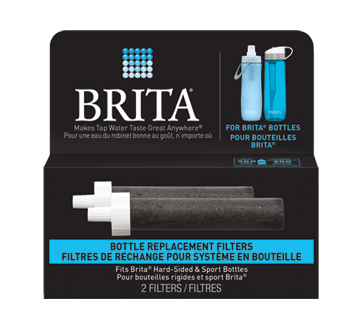 Filtres de remplacement pour système de filtration en bouteille Brita, 2 unités