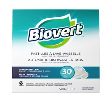 Pastilles à lave-vaiselle, 540 g