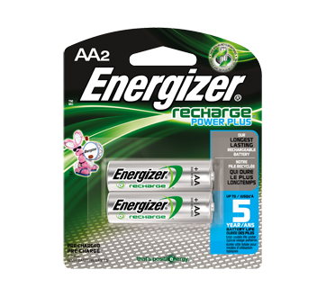 Piles, recharge power plus AA-2
