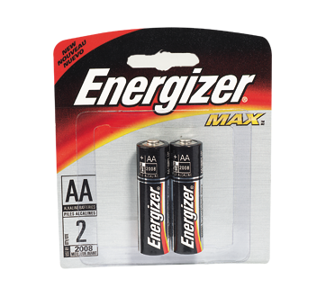 Image du produit Energizer - Piles, emballage régulier, max AA-2