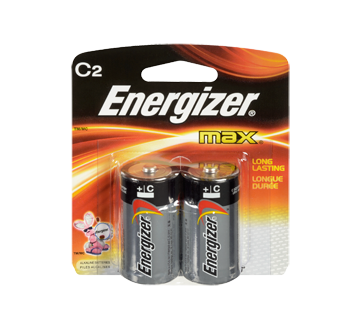 Image du produit Energizer - Piles, emballage régulier, max c-2