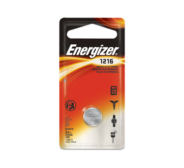 Image du produit Energizer - Piles spécialisées, 1 unité, ECR1216BP