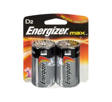 Piles, emballage régulier, max d-2 – Energizer : Pile et batterie