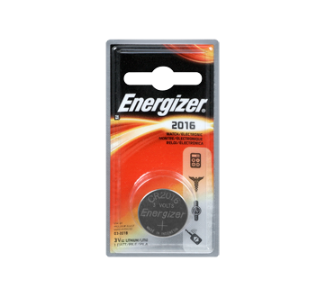 Image du produit Energizer - Piles spécialisées, 1 unité, ECR2016BP