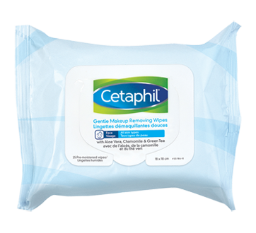 Lingettes demaquillantes, 25 unités
