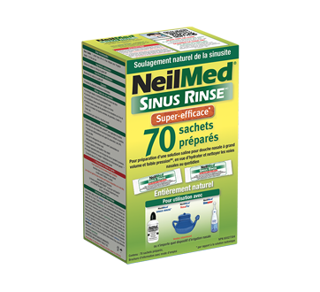 Image 1 du produit NeilMed - Sinus Rinse super-efficace, 70 unités