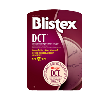 DTC baume pour les lèvres FPS 20, 7 g, beurre de cacao, aloès et vitamines A & E
