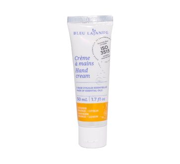 Crème à mains, 50 ml, lavande, orange et citron