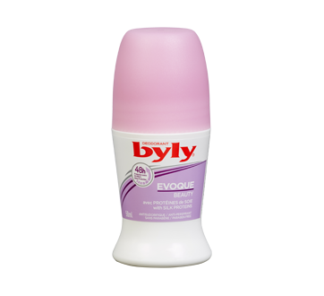 Image du produit Byly - Évoque antisudorifique à bille, 50 ml, parfum féminim sensuel