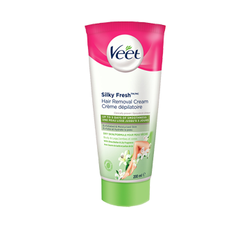 Image 1 du produit Veet - Crème dépilatoire Silky Fresh jambes et corps, peau sèche, 200 ml