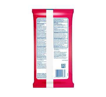 Image 2 du produit Wet Ones - Serviettes antibactériennes, 20 unités, parfum frais
