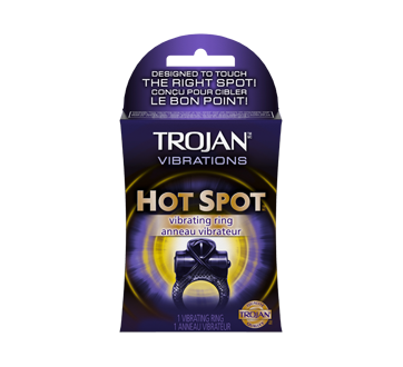 Hot spot anneau vibrateur, 1 unité – Trojan : Accessoires