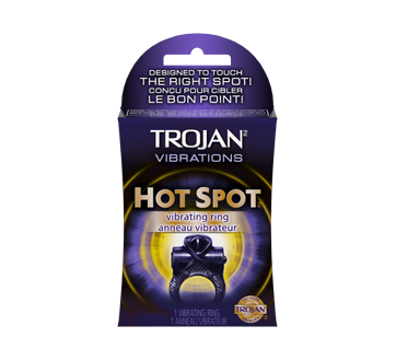 Hot spot anneau vibrateur, 1 unité – Trojan : Accessoires