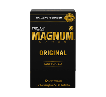 Magnum Original condoms lubrifiés, 12 unités