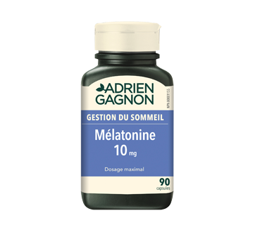 Image du produit Adrien Gagnon - Mélatonine extra-fort 10 mg, 90 unités