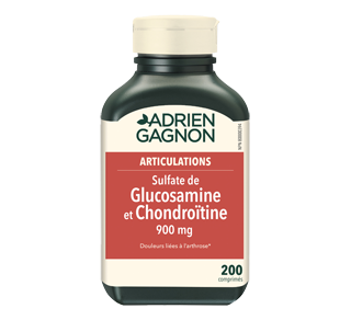 Sulfate de glucosamine et chondroïtine, 200 unités Sulfate de glucosamine et chondroïtine, 200 unités