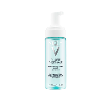 Pureté Thermale eau moussante nettoyante éclat, 150 ml