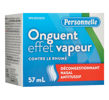 Image 1 du produit Personnelle - Onguent effet vapeur contre le rhume, 57 ml