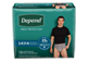 Vignette 1 du produit Depend - Fresh Protection sous-vêtement d'incontinence pour hommes absorption maximale, petits-moyens - gris, 19 unités