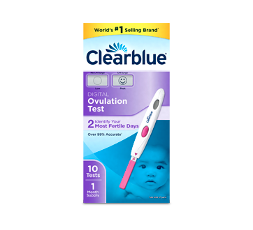 Image 1 du produit Clearblue - Test d'ovulation digital, 10 unités