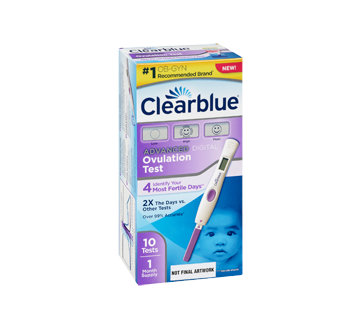Image 2 du produit Clearblue - Test d'ovulation digital, 10 unités