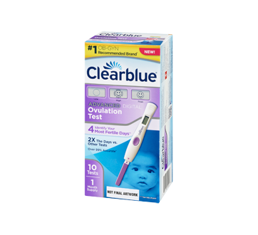 Image 3 du produit Clearblue - Test d'ovulation digital, 10 unités