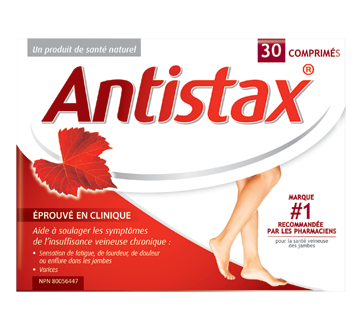 Image 1 du produit Antistax - Antistax comprimés 360 mg, 30 unités