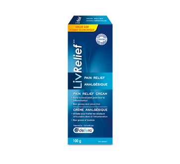 Image du produit LivRelief - Crème analgésique, 50 g