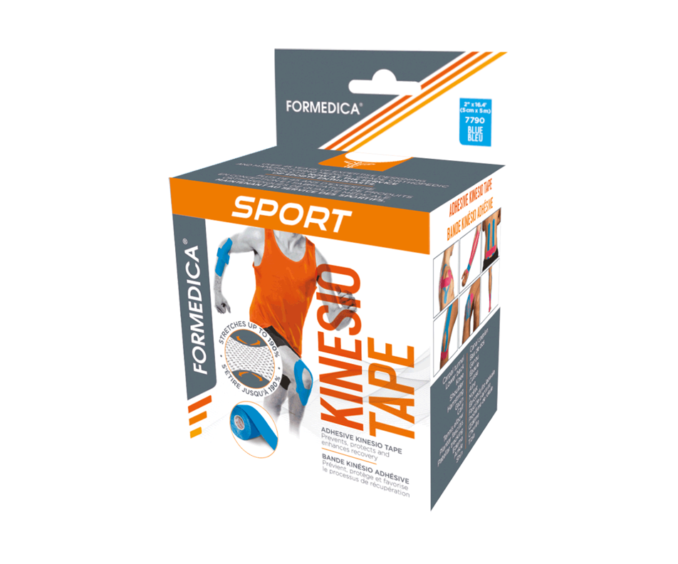 Formedika Tape bande kinésio adhésive, 1 unité, Bleu Formedica