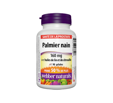 Extrait de palmier nain, 60 unités