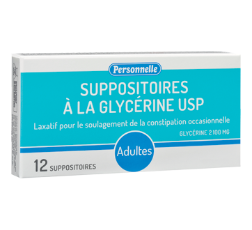 Suppositoires A La Glycerine 12 Unites Personnelle Suppositoire Jean Coutu