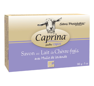 Image 2 du produit Caprina - Savon au lait de chèvre frais, 141 g, huile de lavande