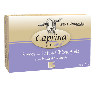 Image 2 du produit Caprina - Savon au lait de chèvre frais, 141 g, huile de lavande