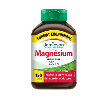 Image du produit Jamieson - Magnésium 250 mg ultra fort, 150 unités