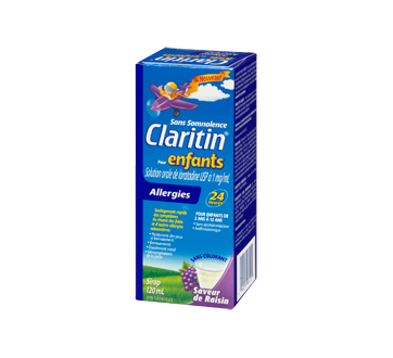 Image 1 du produit Claritin - Claritin enfants, 120 ml, raisin