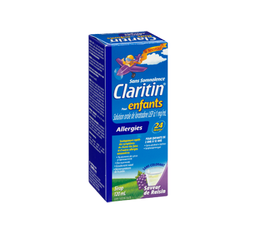 Image 2 du produit Claritin - Claritin enfants, 120 ml, raisin