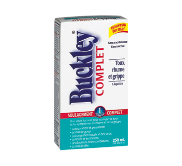 Image du produit Buckley - Complet toux, rhume et grippe sirop, 250 ml