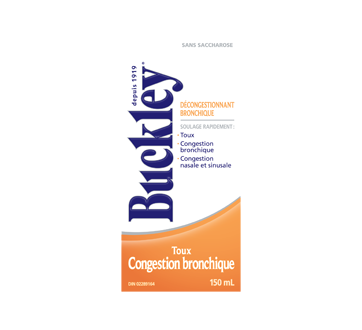 Image 1 du produit Buckley - Décongestionnant bronchique sirop, 150 ml